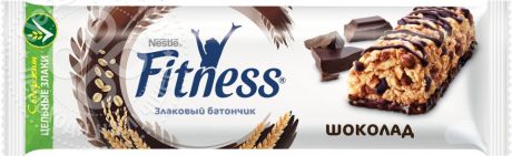Батончик Nestle Fitness с цельными злаками и шоколадом 23.5г