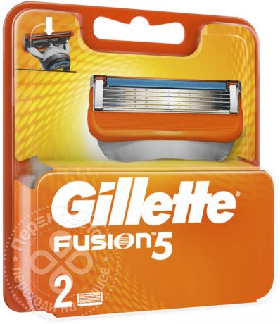 Кассеты для бритья Gillette Fusion 2шт