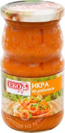 Икра Eko из кабачков 370г