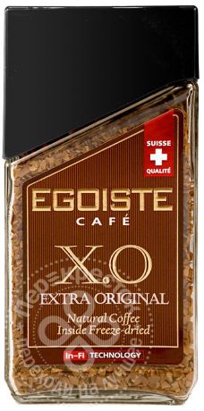 Кофе молотый в растворимом Egoiste X.O Extra Original 100г