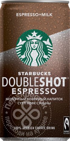 Напиток Starbucks Doubleshot Espresso 200мл