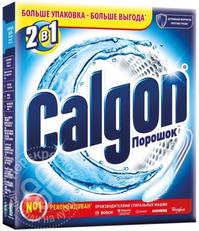 Средство для стиральной машины Calgon порошок 2в1 1.6кг