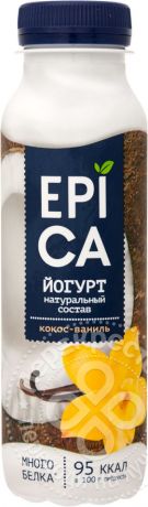 Йогурт питьевой Epica Кокос-Ваниль 3.6% 290г