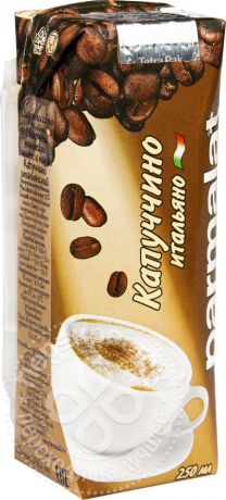 Коктейль молочный Parmalat с кофе и какао Капуччино 1.5% 250мл