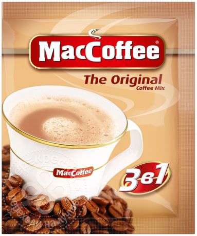 Напиток кофейный MacCoffee Original растворимый 3в1 20г