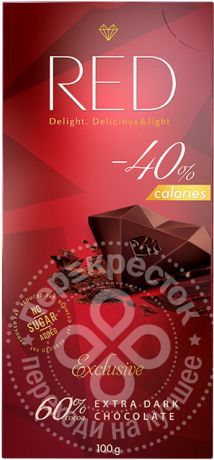 Шоколад Red Delight Extra Темный 60% 100г