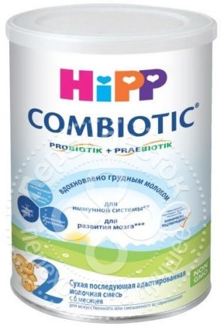 Смесь HiPP Combiotic 2 молочная 350г
