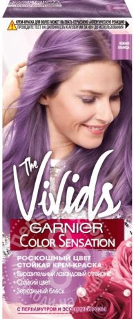 Крем-краска для волос Garnier Color Sensation The Vivids Нежная лаванда 110мл