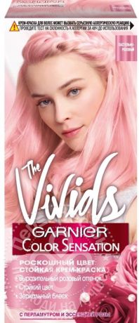 Крем-краска для волос Garnier Color Sensation The Vivids Пастельно-розовый 110мл