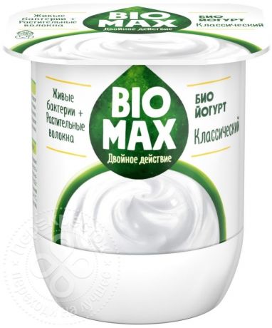 Биойогурт Bio-Max Классический 2.7% 125г