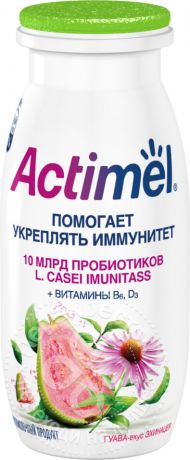 Напиток Actimel Гуава-эхинацея 2.5% 100г