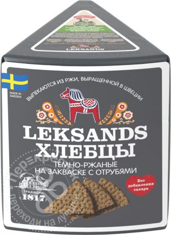 Хлебцы Leksands-Bionovа Ржаные на закваске с отрубями 200г