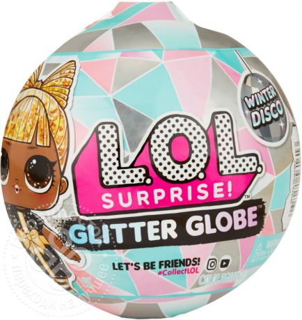 Игрушка LOL Surprise Glitter Globe Кукла Зимнее диско 561606