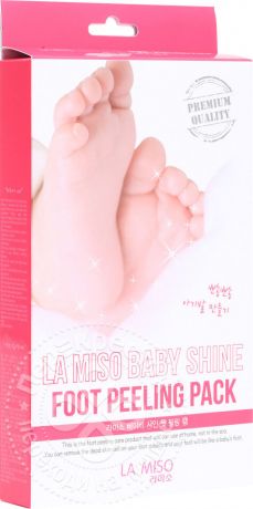 Носки La Miso Baby Shine Пилинг для ног 40г
