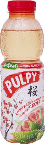 Напиток сокосодержащий Добрый Pulpy Сакура 450мл