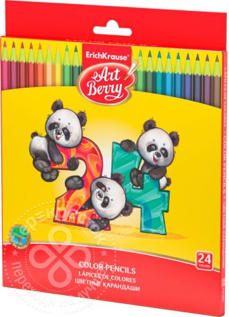 Цветные карандаши Art Berry 24 цвета