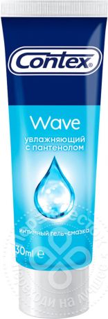 Гель-смазка Contex Wave Увлажняющий с пантенолом 30мл