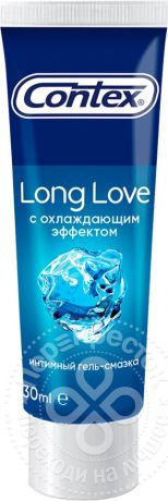 Гель-смазка Contex Long Love с охлаждающим эффектом 30мл