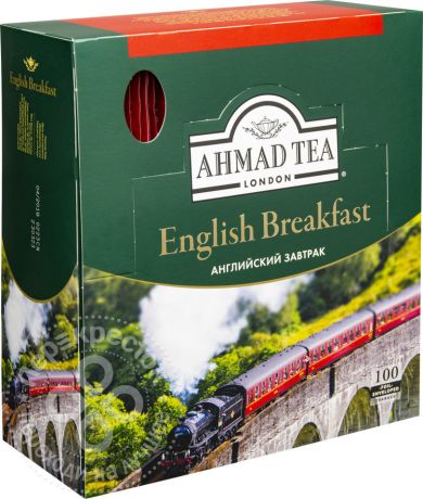 Чай черный Ahmad Tea English Breakfast 100 пак