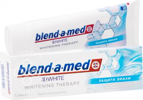Зубная паста Blend-a-med 3D White Защита Эмали 75мл