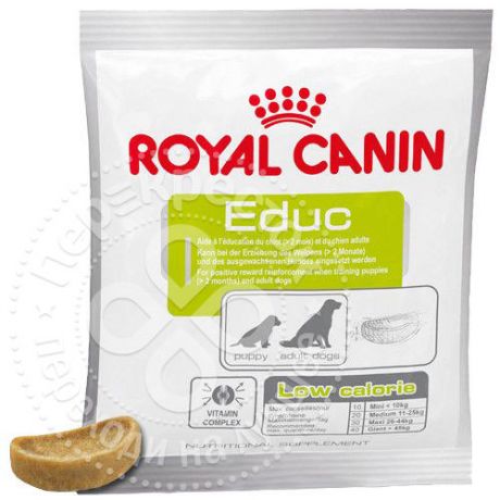 Лакомство для собак Royal Canin Educ для поощрения при обучении и дрессировке 50г