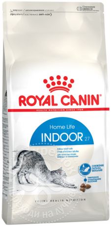 Сухой корм для кошек Royal Canin Indoor 27 Птица 4кг