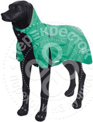 Дождевик для собак Rukka Wave raincoat изумрудный 65см