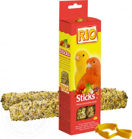 Лакомство для птиц Rio Палочки с полезными семенами 80г