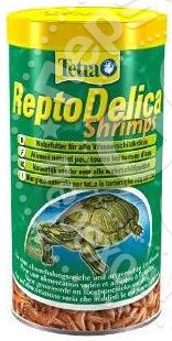 Лакомство для рептилий Tetra Repto Delica Shrimps с креветками для водных черепах 1л