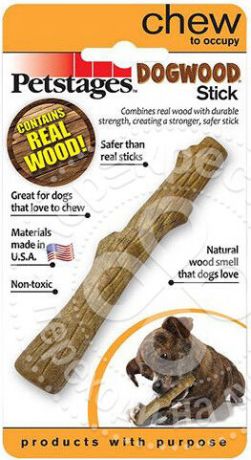 Игрушка для собак Petstages Dogwood очень маленькая палочка деревянная