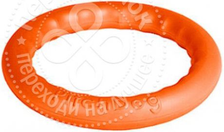 Игрушка для собак Pitchdog Игровое кольцо оранжевое 28см