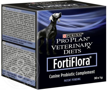 Пребиотическая добавка для собак и щенков Pro Plan Veterinary diets Forti Flora 30шт*1г