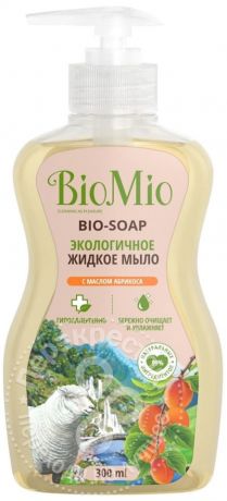 Мыло жидкое BioMio Bio-Soap с маслом абрикоса 300мл