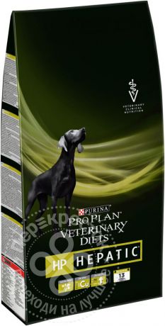 Сухой корм для собак Pro Plan Veterinary Diets HP при заболеваниях печени 3кг