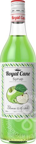 Сироп Royal Cane Зеленое яблоко 1л