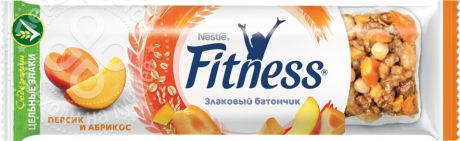 Батончик злаковый Nestle Fitness Персик и Абрикос 24г