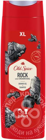 Гель для душа и шампунь Old Spice Rock 2в1 400мл