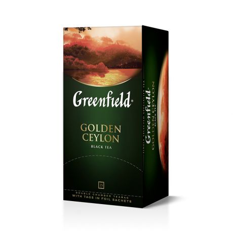 Гринфилд Чай Голден Цейлон 25 пакетиков Greenfield