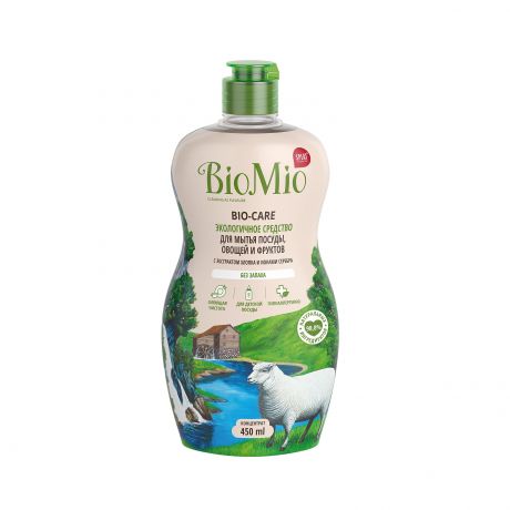 BioMio Cредство для мытья посуды Bio-Care без запаха BioMio
