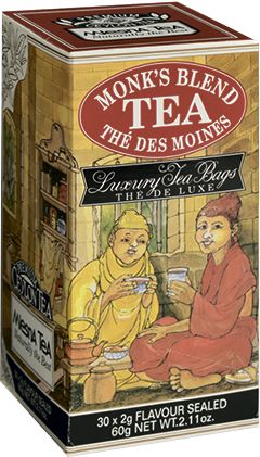 БЕЗ БРЭНДА Чай черный Monks Blend 30 пакетиков Mlesna Tea