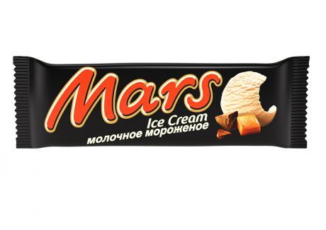 Марс БЗМЖ Мороженое Батончик Mars