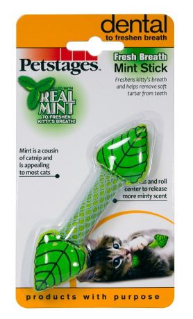 Petstages Игрушка для кошек "Мятный листик" Petstages