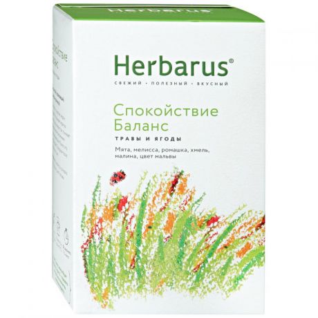 Herbarus Чайный напиток Herbarus Спокойствие Баланс, 35г