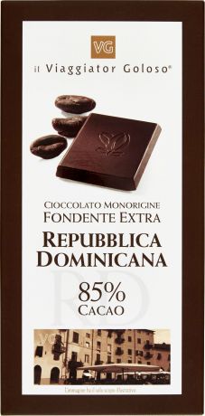 БЕЗ БРЭНДА Шоколад темный Доминиканская Республика 85% Il Viaggiator Goloso