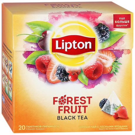 Липтон Чай Forest Fruits 20 пакетиков Lipton