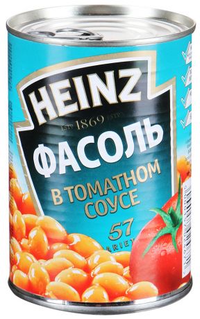 Хайнц Фасоль в томатном соусе Heinz