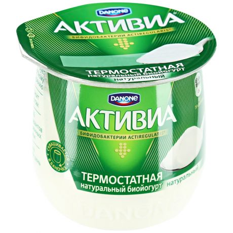 Активиа БЗМЖ Биойогурт термостатный обогащенный 3.5% Активиа