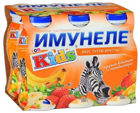 Нео Имунеле Напиток "Имунеле For Kids" тутти-фрутти