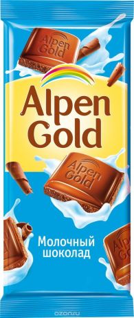 Альпен Голд Шоколад молочный Alpen Gold