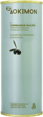 Eydokimon Масло оливковое нерафинированное первый холодный отжим Eydokimon